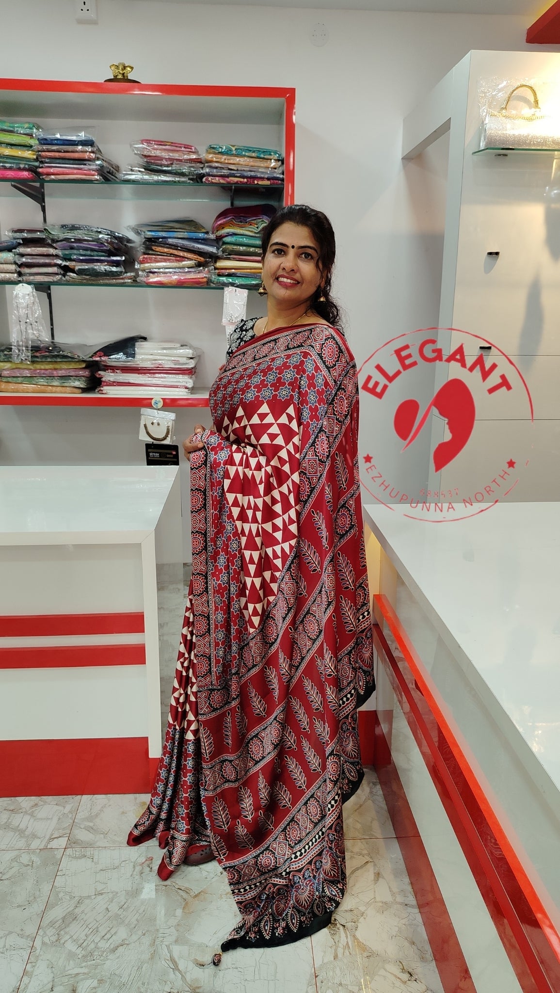 Semi modal silk saree